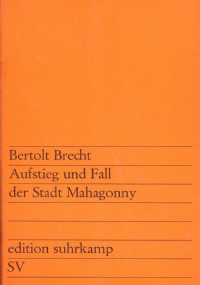 AUFSTIEG UND FALL DER STADT MAHAGONNY - OPER
