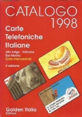 CATALOGO 1998 CARTE TELEFONICHE ITALIANE