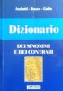 DIZIONARIO DEI SINONIMI E DEI CONTRARI