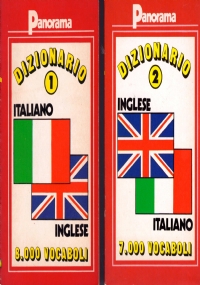 DIZIONARIO ITALIANO-INGLESE - INGLESE-ITALIANO (2 volumi)