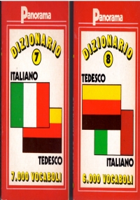 DIZIONARIO ITALIANO-TEDESCO - TEDESCO-ITALIANO (2 volumi)