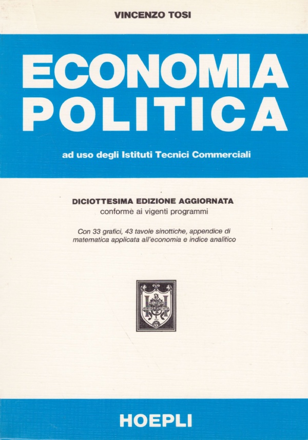 ECONOMIA POLITICA ad uso degli Istituti Tecnici Commerciali