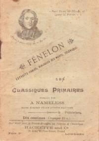 FENELON. Extraits fables, dialogues des morts, Telemaque