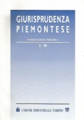 GIURISPRUDENZA PIEMONTESE (pubblicazione periodica 3 - 98)