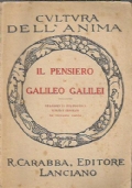 IL PENSIERO DI GALILEO GALILEI. Frammenti filosofici scelti e annotati …