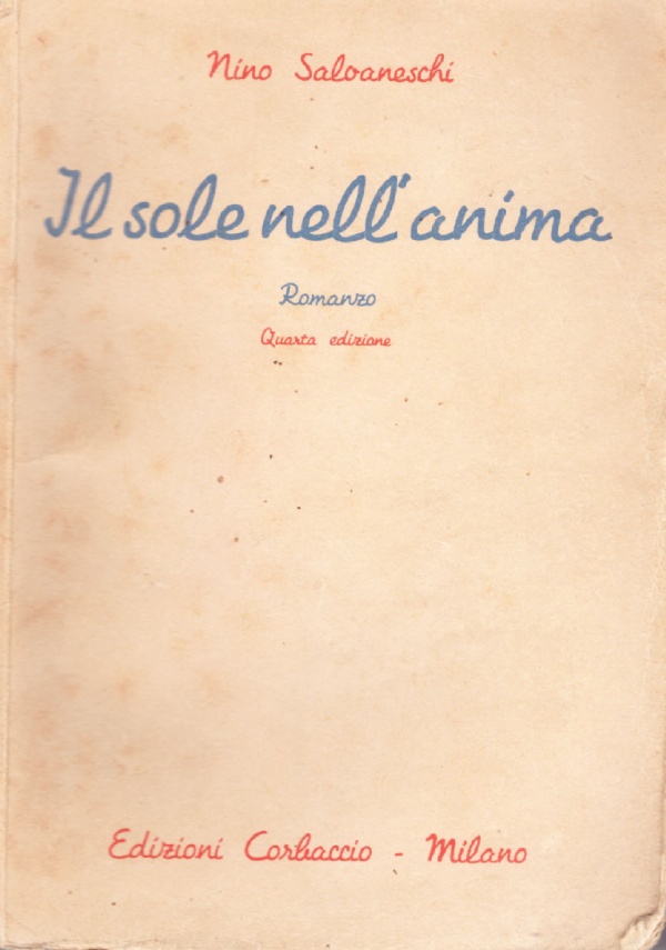 IL SOLE NELL’ANIMA