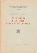 ITALO SVEVO E LA CRISI DELLA MITTELEUROPA