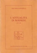 L’ATTUALITA’ DI ROSMINI e altri saggi