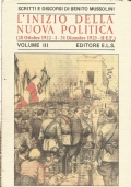 L’INIZIO DELLA NUOVA POLITICA (28 ottobre 1922 - I°-31 dicembre …