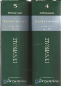L’UNIVERSALE - LETTERATURA (2 volumi - Le Garzantine)