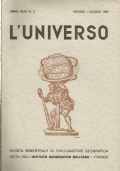 L’UNIVERSO (Rivista bimestrale di divulgazione geografica Anno XLIX n. 3)
