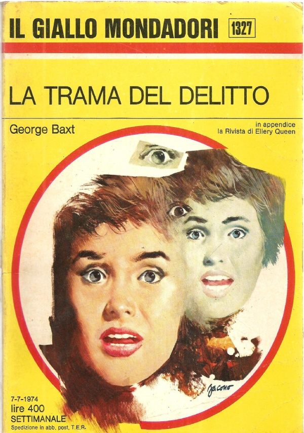 LA TRAMA DEL DELITTO (Il Giallo Mondadori 1327)