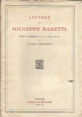 LETTERE DI GIUSEPPE BARETTI