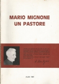 MARIO MIGNONE, UN PASTORE