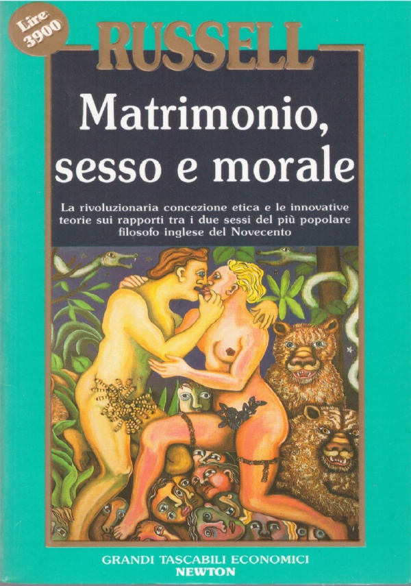 MATRIMONIO, SESSO E MORALE