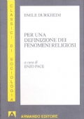 PER UNA DEFINIZIONE DEI FENOMENI RELIGIOSI
