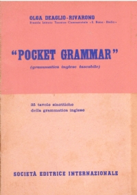 POCKET GRAMMAR (grammatica inglese tascabile)