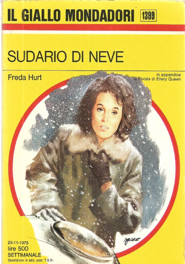 SUDARIO DI NEVE (Il Giallo Mondadori 1399)