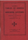 TABLES OF HOUSES FOR NORTHERN LATITUDES from the Equator to …
