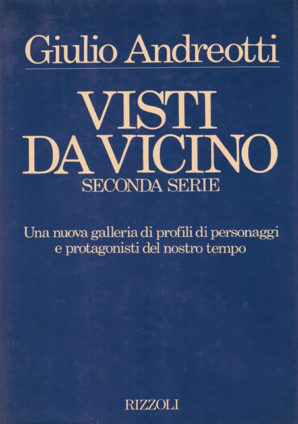 VISTI DA VICINO. Seconda serie