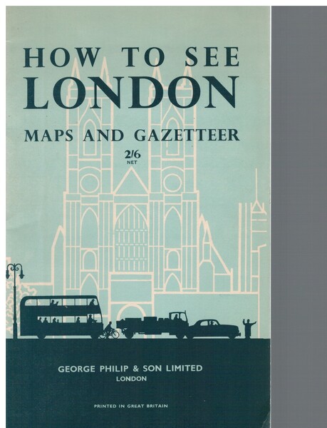 How to see london maps and gazetteer