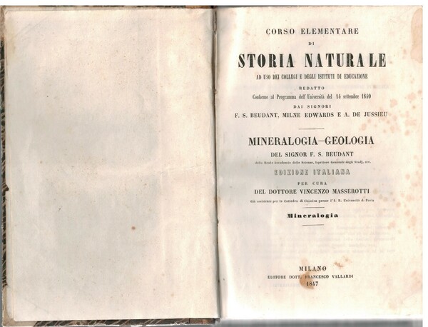 Corso elementare di storia naturale