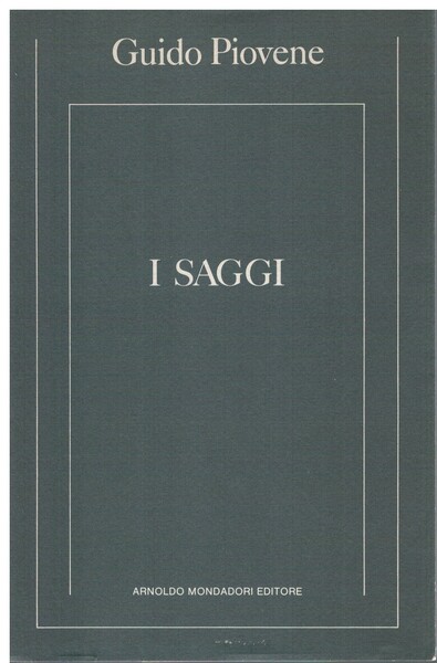 I saggi Vol I e II