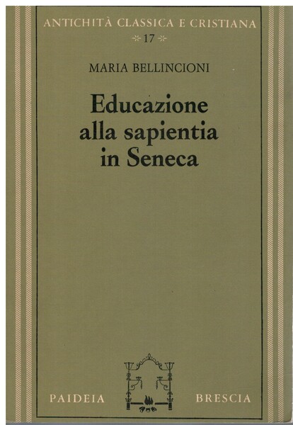 Educazione alla sapentia in Seneca