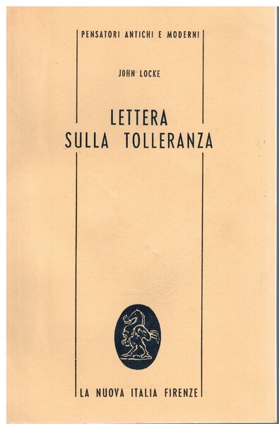 Lettera sulla tolleranza