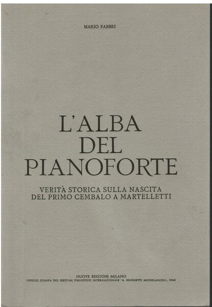 L'alba del pianoforte