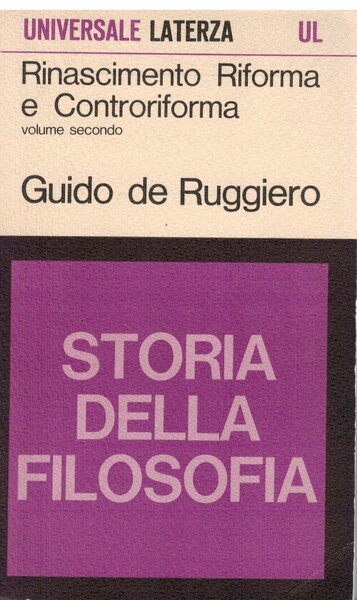 Rinascimento Riforma e Controriforma Volume secondo