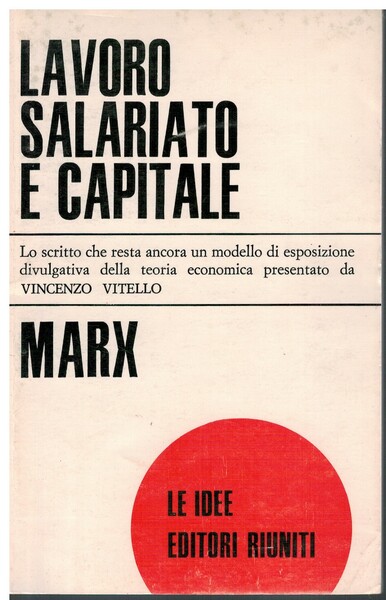 Lavoro salariato e capitale