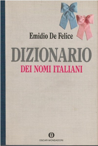 Dizionario dei nomi italiani