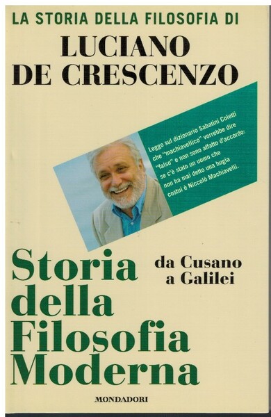 Storia della filosofia moderna da Cusano a Galilei