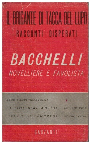 Il brigante di tacca del lupo racconti disperati