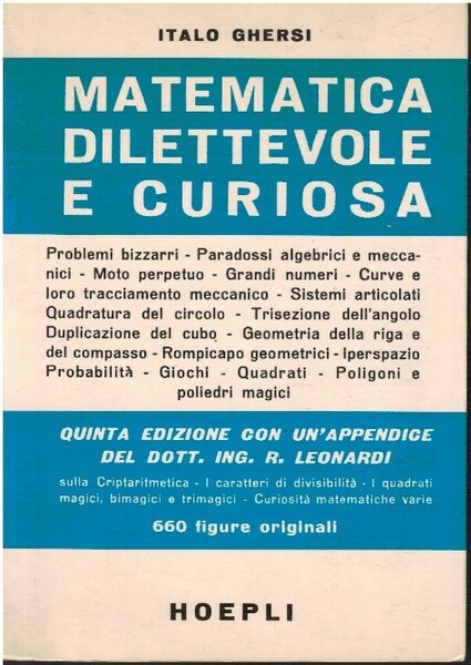 Matematica dilettevole e curiosa