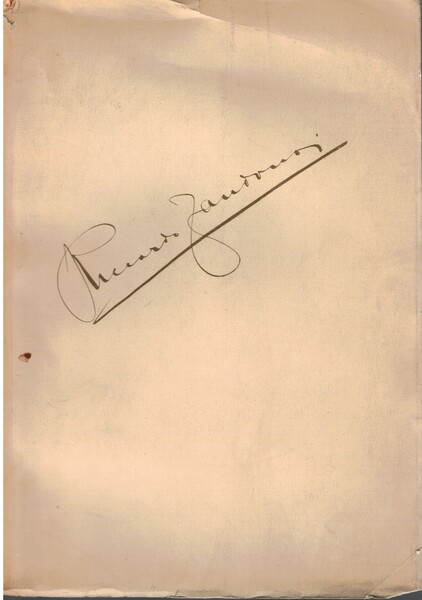 Riccardo Zandonai nel ricordo dei suoi intimi