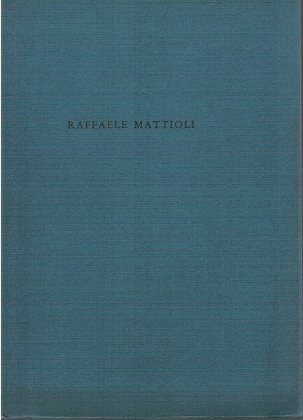Commemorazione di Raffaele Mattioli