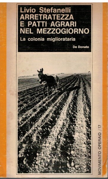 Arretratezza e patti agrari nel mezzogiorno
