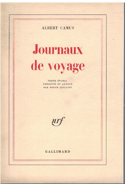 Journaux de voyage