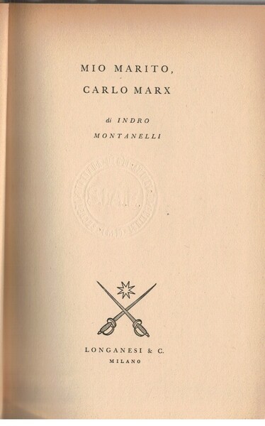 Mio marito Carlo Marx