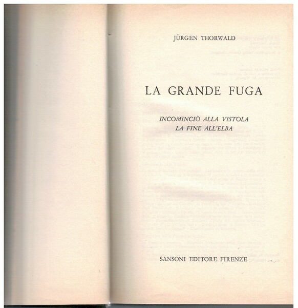 La grande fuga