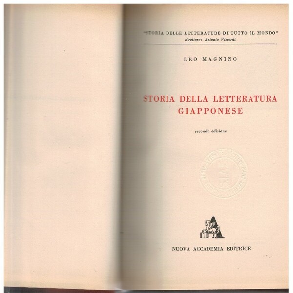 Storia della Letteratura Giapponese