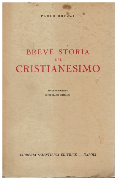 Breve storia del cristianesimo