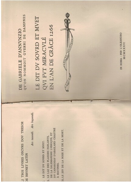 LE DIT DU SOVRD ET MUET QUI FUT MIRACULÉ EN …