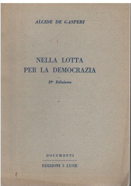 Nella lotta per la democrazia