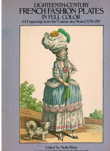 Eighteenth-century French fashion plates in full color