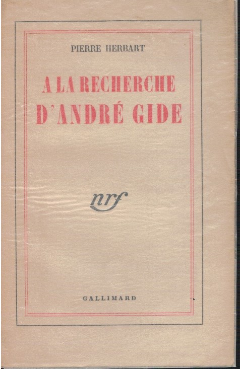 A la recherche d'André Gide