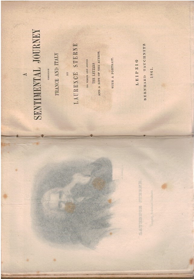 A sentimental journey through France and Italy