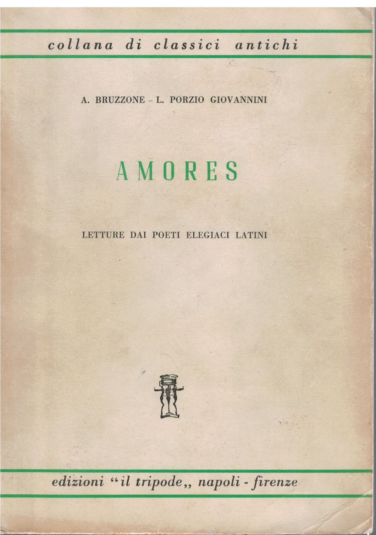 Amores Letture dai poeti elegiaci latini